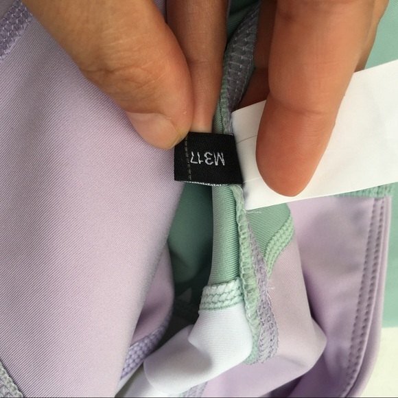 Kate Spade Color Spliced Legging Frozen Lilac NWT - Picture 9 of 13